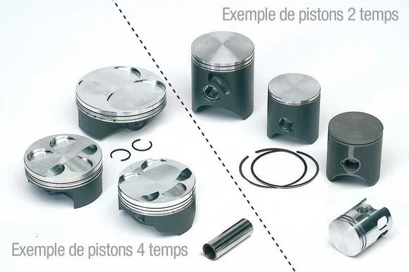 Kit piston Vertex coulé Ref : VER00495A / 1095071001