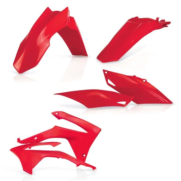 Kit plastiques Acerbis – Noir / Rouge Ref : AE5846 / 0016899.110