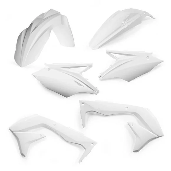 Kit plastiques Acerbis BlancKAWASAKI 450 KX 450 F (KX450H) – 2016 – 2017Ref : AE1237 / 0021842.030