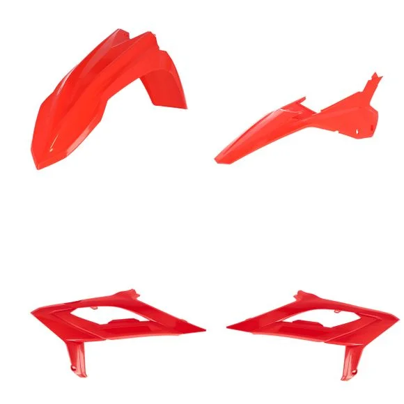Kit plastiques Acerbis couleur – Noir / RougeBETA 300 RX 300 2T – 2024Ref : AE5805
