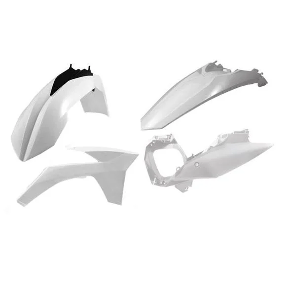 Kit plastiques Acerbis couleur blanc Ref : AE0786 / 0015705.030