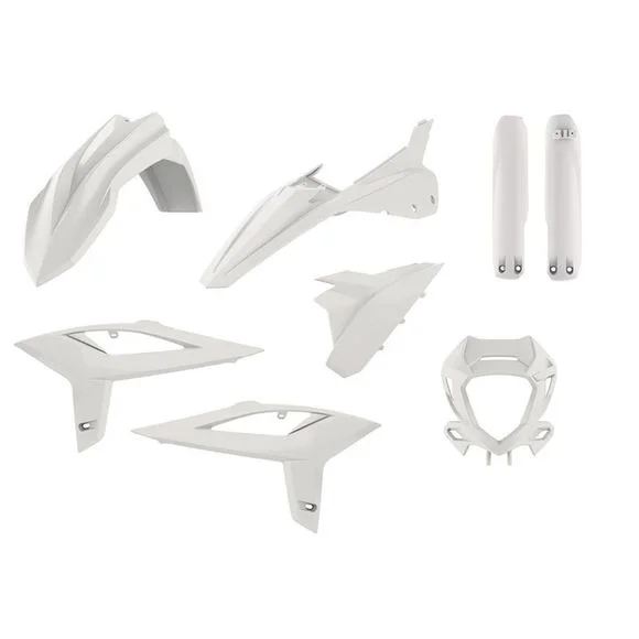 Kit plastiques Polisport COULEUR BLANC Ref : 4420018502 / 1086135001
