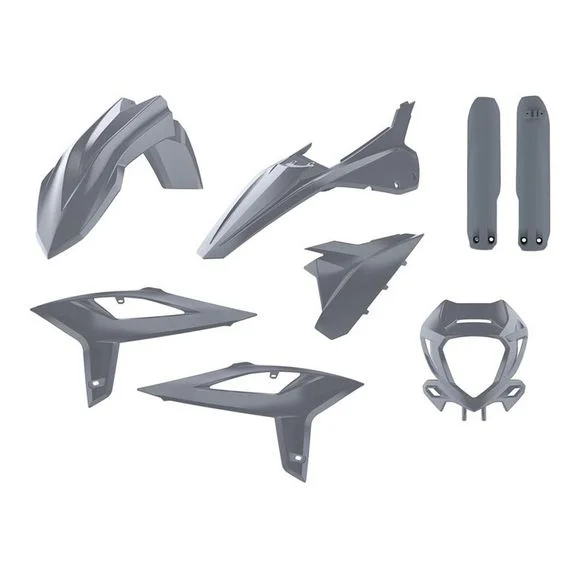 Kit plastiques Polisport COULEUR GRIS NARDO Ref : 4420018110 / 1086135003