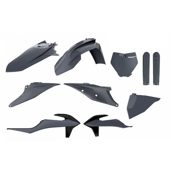 Kit plastiques Polisport COULEUR GRIS Ref : 4420006810 / 1086174005