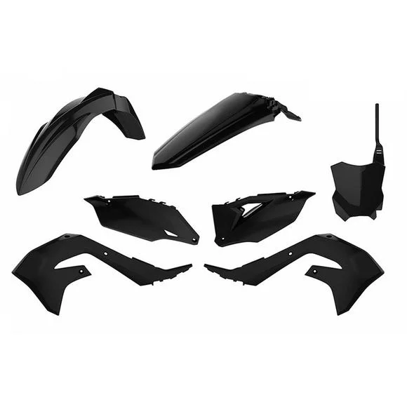 Kit plastiques Polisport COULEUR NOIR Ref : 4420006801 / 1086115003