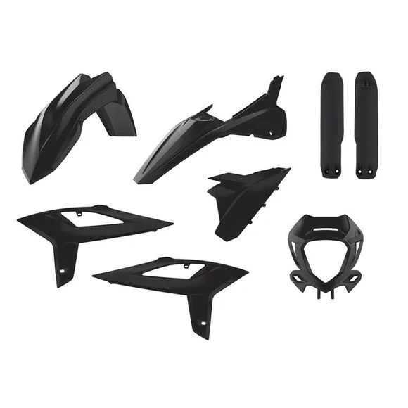 Kit plastiques Polisport COULEUR NOIR Ref : 4420018601 / 1086135002