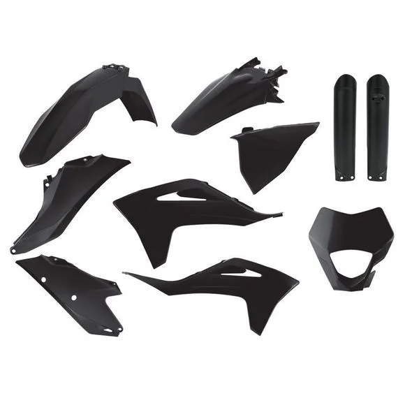 Kit plastiques Polisport COULEUR NOIR Ref : PLS0041 / 1096267003
