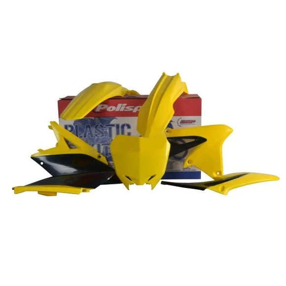 Kit plastiques Polisport COULEUR ORIGINE 10-12SUZUKI 250 RM-Z 250 – 2010 – 2018Ref : PS411ST08 / 1057634