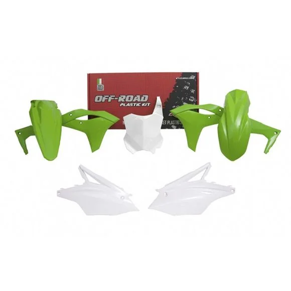 Kit plastiques R-tech 5 p couleur origine – Vert Ref : RTH0342 / RKITKXFOEM529