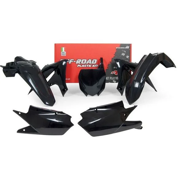 Kit plastiques R-tech 5 p Noir – Noir Ref : RTH0416 / RKITYZFNR0518