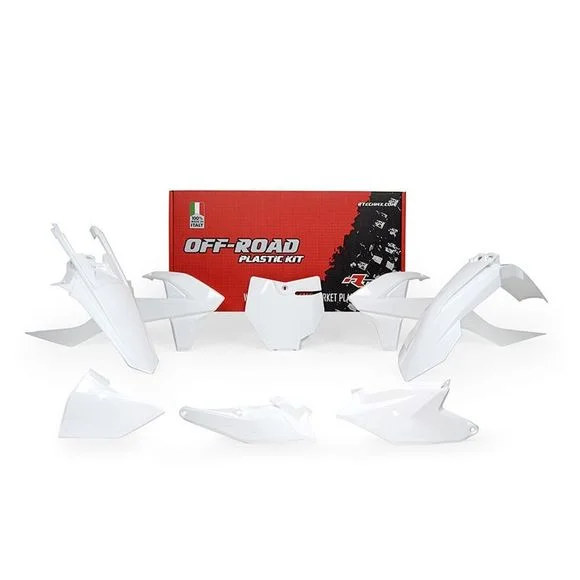 Kit plastiques R-tech 6 p blanc – Blanc Ref : RTH0251 / RKITKTMBN0185