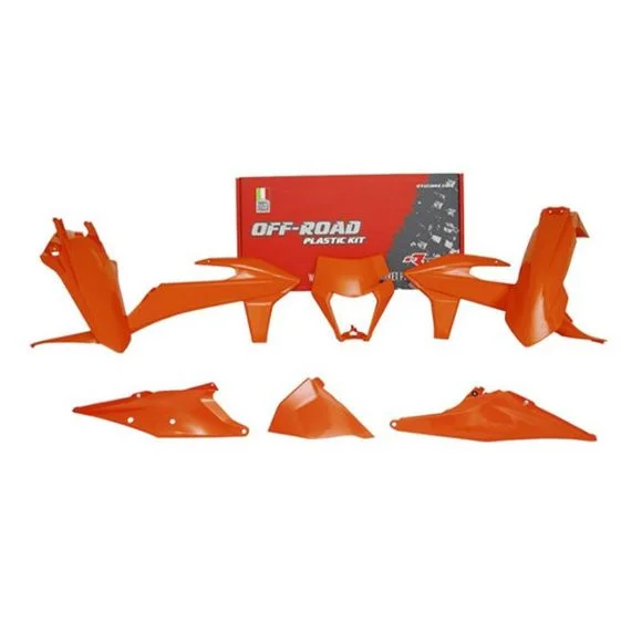 Kit plastiques R-tech 6 p KTM EXC/EXCF/XC-W/XCF-W 2020 c – Orange Ref : RTH0243 / RKITKTMAN0520