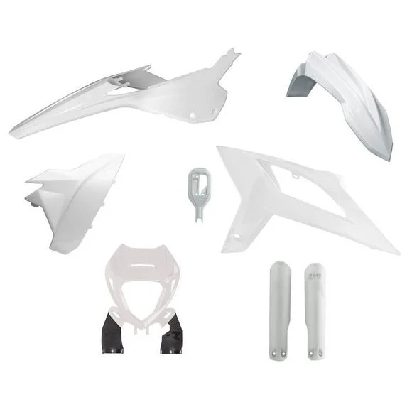 Kit plastiques R-tech 6p Beta RR Blanc – Blanc Ref : RTH0144 / RKITBETBN0620