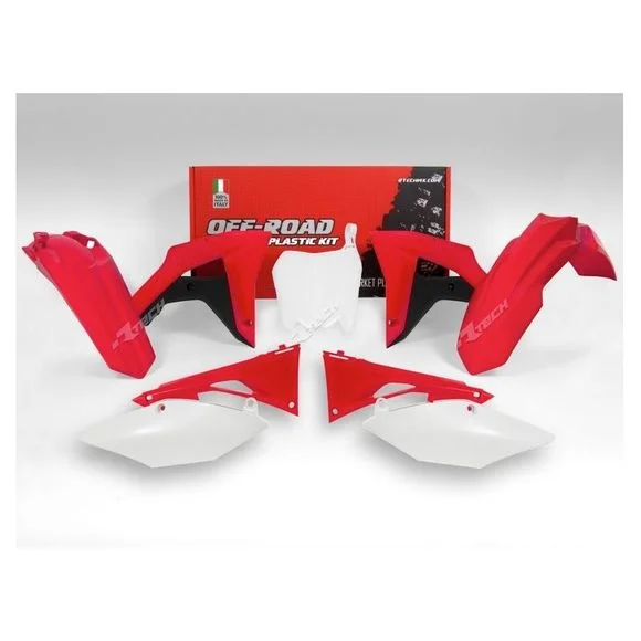Kit plastiques R-tech Honda couleur d’origine – RougeHONDA 450 CRF 450 RX ENDURO (PE07) – 2017 – 2018Ref : RTH0167 / RKITCRFOEM600