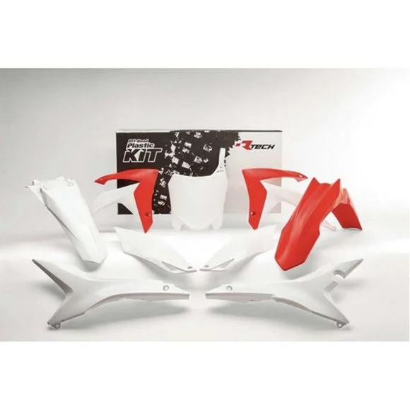 Kit plastiques R-tech Honda Origine – Rouge Ref : RTH0163 / RKITCRFOEM517