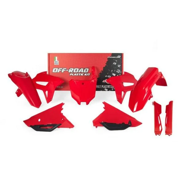 Kit plastiques R-tech Honda Rouge – Rouge Ref : RTH0181 / RKITCRFRS0721