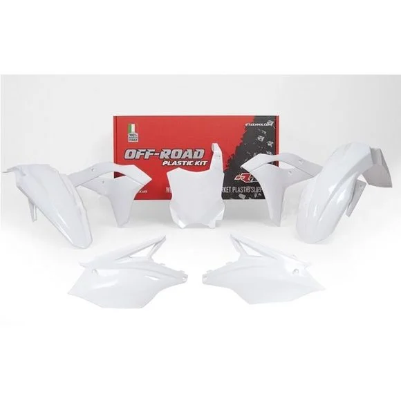 Kit plastiques R-tech Kawasaki blanc – Blanc Ref : RTH0334 / RKITKXFBN0519