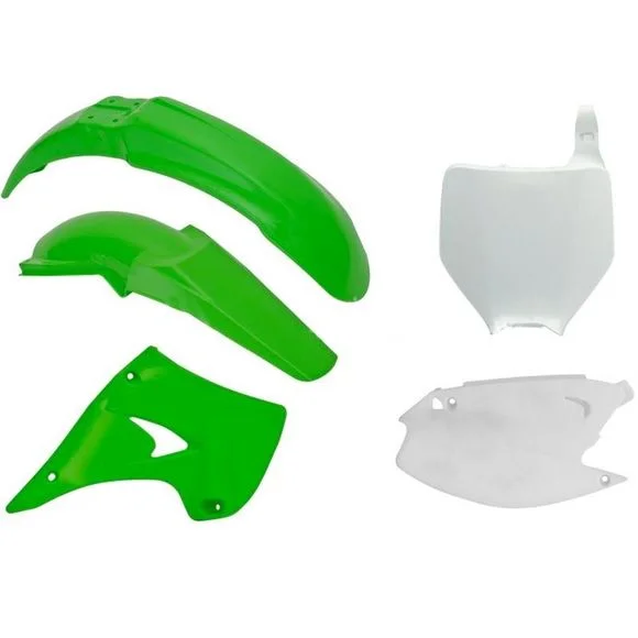Kit plastiques R-tech Kawasaki Origine – Vert Ref : RTH0329 / RKITKX0OEM503