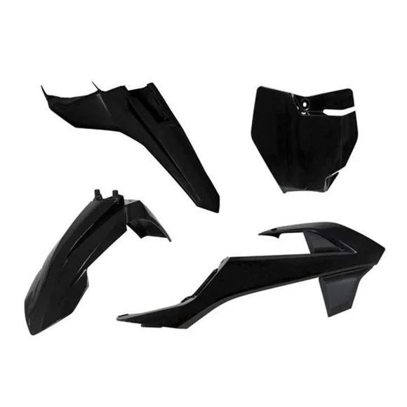 Kit plastiques R-tech KTM Noir – Noir Ref : RTH0281 / RKITKTMNR0500