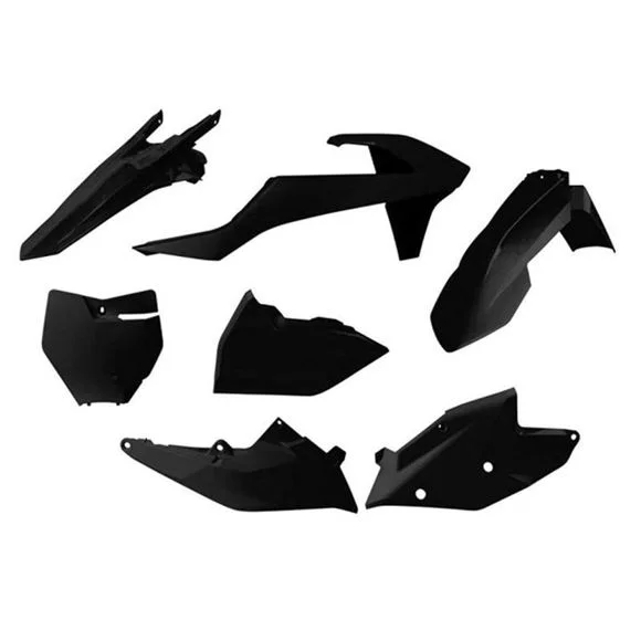 Kit plastiques R-tech KTM Noir – Noir Ref : RTH0286 / RKITKTMNR0516
