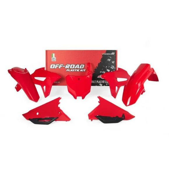 Kit plastiques R-tech REVOLUTION Honda Rouge CRF – Rouge Ref : RTH0176 / RKITCRFRS0522
