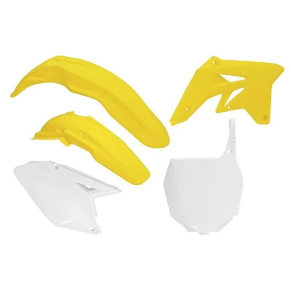 Kit plastiques R-tech Suzuki Origine – JauneSUZUKI 250 RM-Z 250 – 2007 – 2009Ref : RTH0367 / RKITRMZOEM507