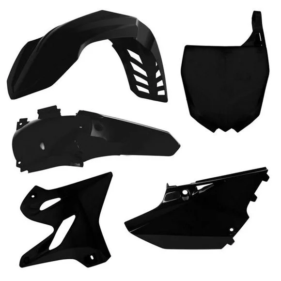 Kit plastiques R-tech Yamaha Noir – Noir Ref : RTH0395 / RKITYZ0NR0515
