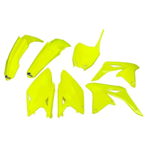 Kit plastiques Ufo couleur jaune fluo Ref : UF1297 / 1087943005