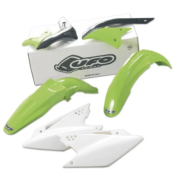 Kit plastiques Ufo couleur origineKAWASAKI 250 KX 250 F (KX250T) – 2006Ref : UF0200 / 1087252001