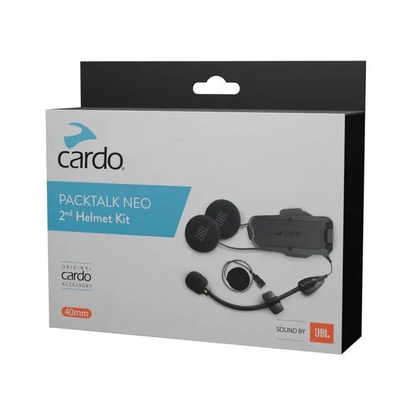 Kit pour intercom Cardo 2ND CASQUE PACKTALK NEO JBL Ref : CR0083 / ACC00016