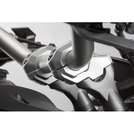 Kit rehausse de guidon moto SW MOTECHdiametre 28mm H 30mm Recule de 22mm