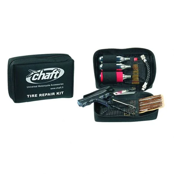 Kit Reparation Tubeless Chaft KIT DE REPARATION TUBELESS Universel – Noir Ref : CH0113 / IN99