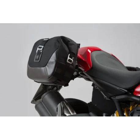 Kit sacoche laterale SW MOTECH Legend Gear LCBlack Edition DUCATI 821 MONSTER 1200 MONSTER