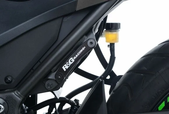 Kit suppression repose pieds R&G Racing Cache-orifice repose-pieds arrière gauche type origine – noir Ref : RGR02947A / 1068558