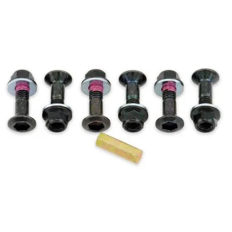 Kit vis + ecrous de couronne moto pro bolt X6