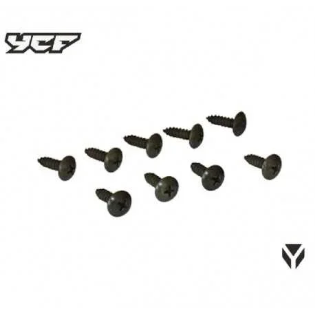 KIT VIS FIXATION PLASTIQUES SUR LA SELLE YCF 50 88 125 150 190 PILOT START LITE