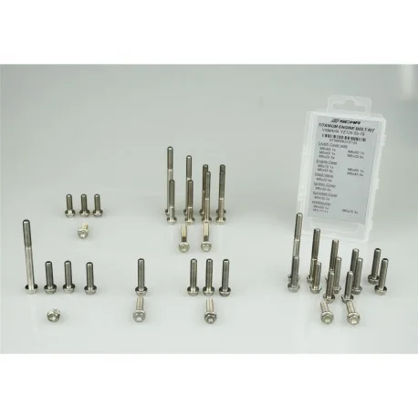 Kit vis moteur SCAR titane HONDA CRF 450 R 2017-2020