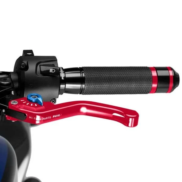 Levier d’embrayage Puig court 3.0 Rouge Universel – Bleu Ref : PUI0148