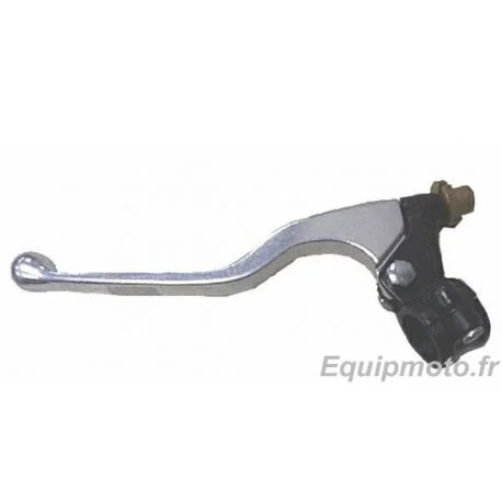 Levier de frein long + cocotte BIHR aluminium coule noir universel