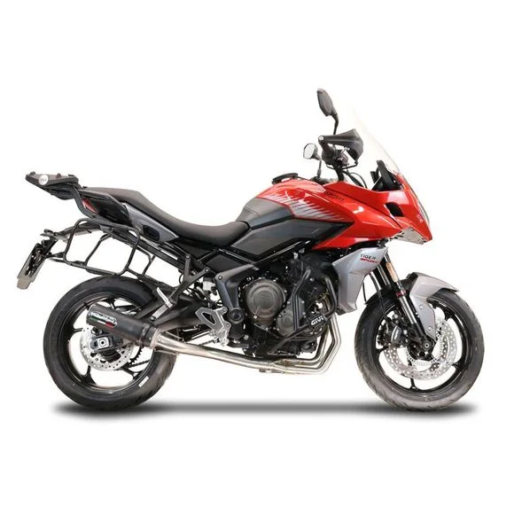 Ligne Complète GPR M3 BLACK TITANIUM – Gris / NoirTRIUMPH 660 TIGER SPORT 660 – 2022 – 2024Ref : GPR0865 / E5.T.99.CAT.M3.BT