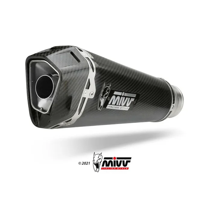 Ligne complète MIVV Delta Race – carbone Yamaha MT-09/SP/FZ-09