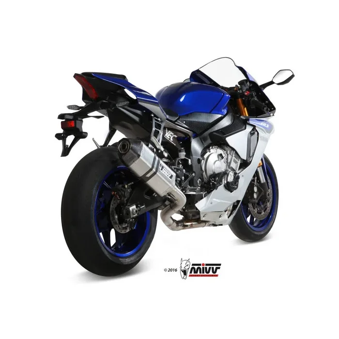 Ligne complète MIVV Speed Edge inox/carbone – Yamaha YZF R1