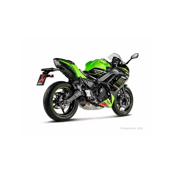 Ligne d’échappement AKRAPOVIC KAWASAKI Z 650/NINJA 650