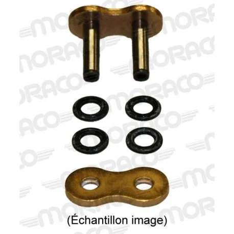 Maillons de chaine de moto a clips pas 525VX ZJ