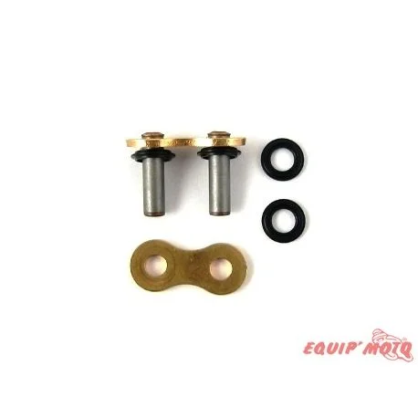 Maillons de chaine de moto a riveter pas 530VX ZJ