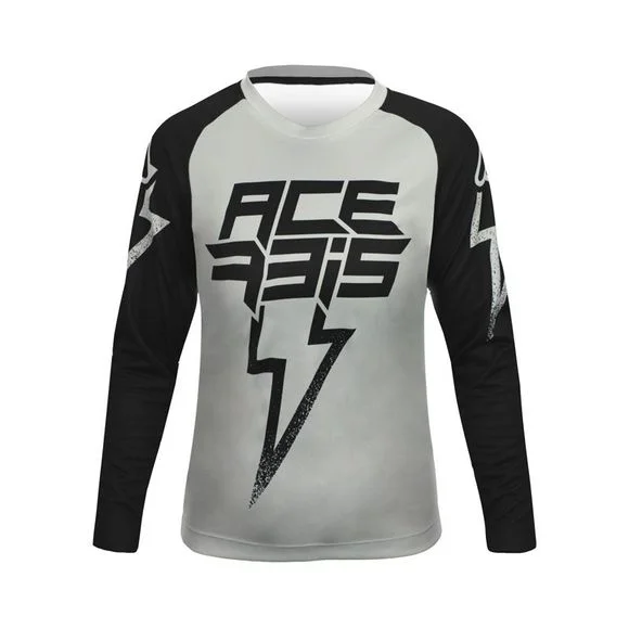 Maillot cross Acerbis MX J-KID FIVE – Gris / Noir Ref : AE5418