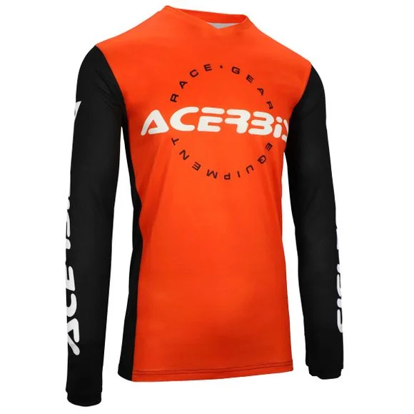Maillot cross Acerbis MX J-TRACK INC. 2024 – Orange / Noir Ref : AE5383