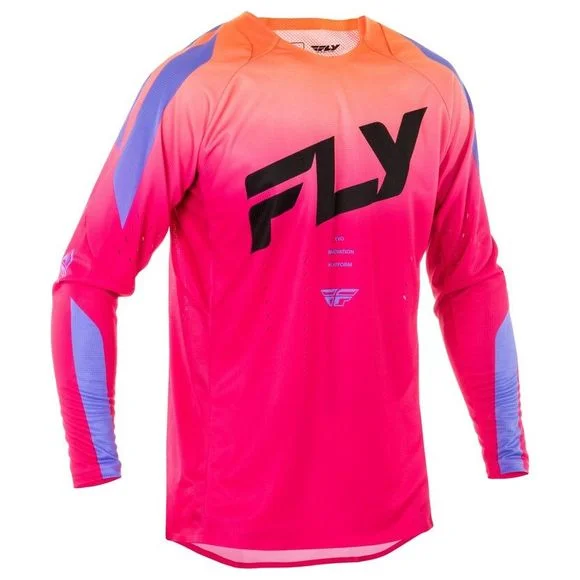 Maillot cross Fly EVOLUTION DST 2025 – Rose Ref : FL1602