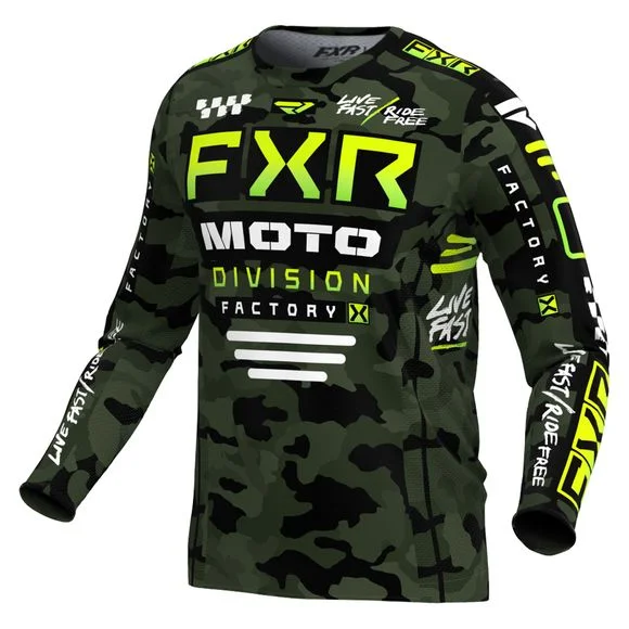 Maillot cross FXR YOUTH PODIUM 24 – Multicolore Ref : FXR0473