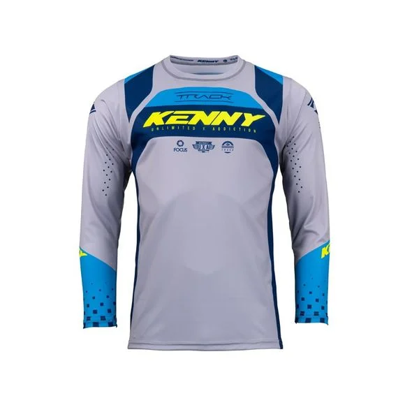 Maillot cross Kenny TRACK FOCUS 2024 – Bleu / Jaune Ref : KE1736-C52437